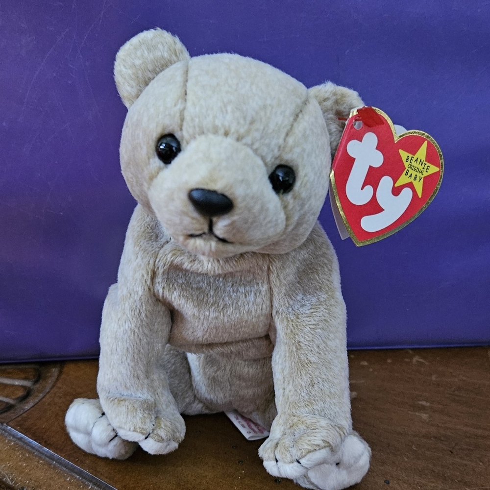 Ty beanie baby almond